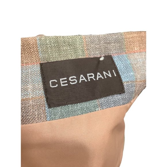 Vintage 1970's does 40's Plaid 2 Piece skirt set - Picture 6 of 8